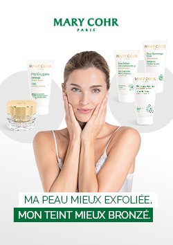 Ma peau bien exfoli&eacute;e, mon teint mieux bronz&eacute; !&nbsp;
